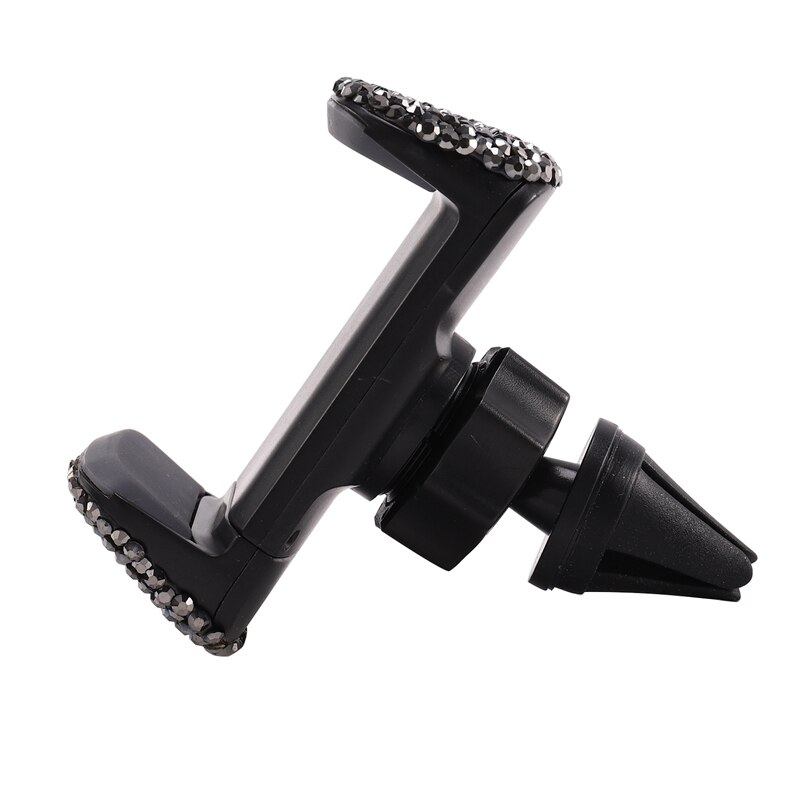 Rhinestone Universal Super Cute 360 Car Windshield Dashboard Mount Suction Adjustable Phone Holder for Easy View GPS Sn, for