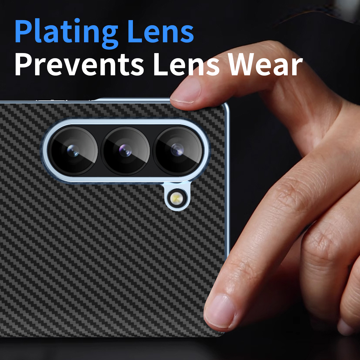 Koolstofvezel Funda Case voor Samsung Galaxy Z Fold6 Fold4 Fold5 Fold 6 5 4 Anti-kras Coque Anti Trillingen Scharnier Telefoon Cover