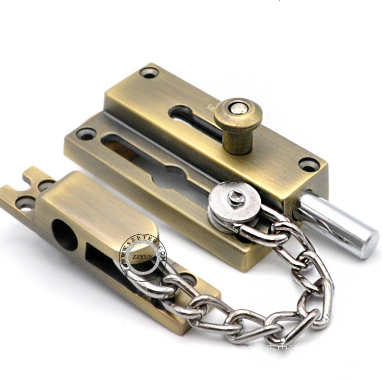 Anti - Theft Door Square Bolt Plug Door Door Plug Pin Wooden Door Bolt Deduction Security Plug