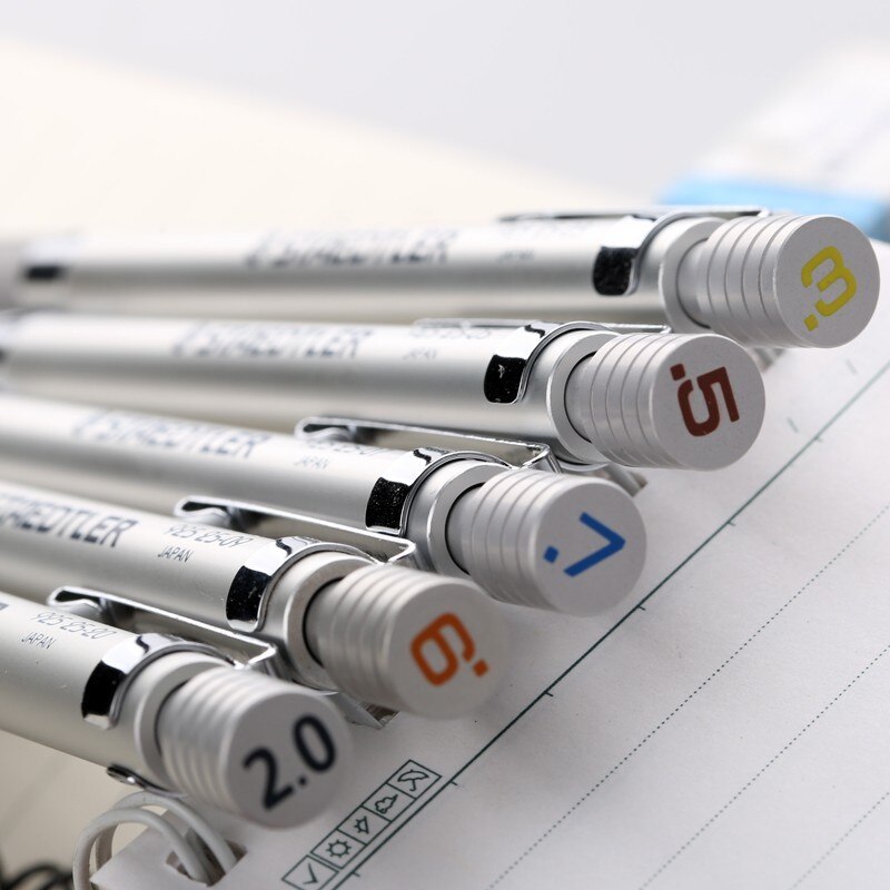 German STAEDTLER 925 25 senior Full metal Graphite Automatic Mechanical Pencil drafting supplies 0.3 / 0.5 / 0.7 / 0.9 / 2.0 mm