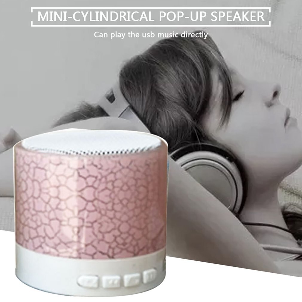 Portable Mini Stereo LowSpeakers Music Player Wireless Tf Speaker Hifi Mp3 Player Portable Speakers Subwoofer