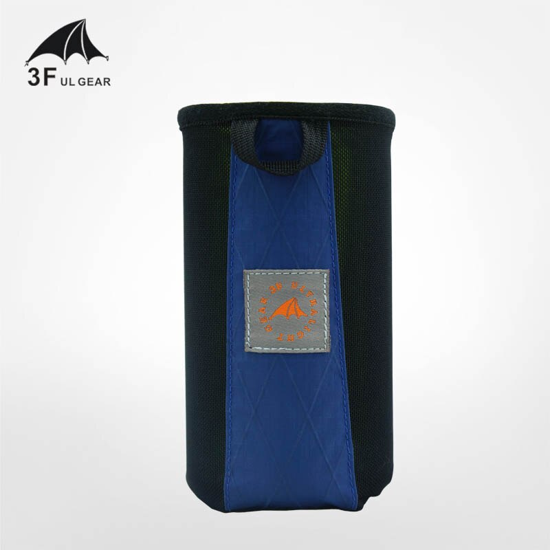 3F UL GEAR Outdoor Travel Water Bottle Bag Portable Bag External Water Bottle Set External Bag External Hanging Accessories: Blue