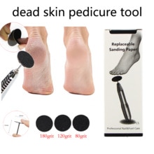 Disco cutícula calo remover ferramenta de substituição lixa para arquivo pé elétrico calo duro remover pedicure pé rasp arquivos