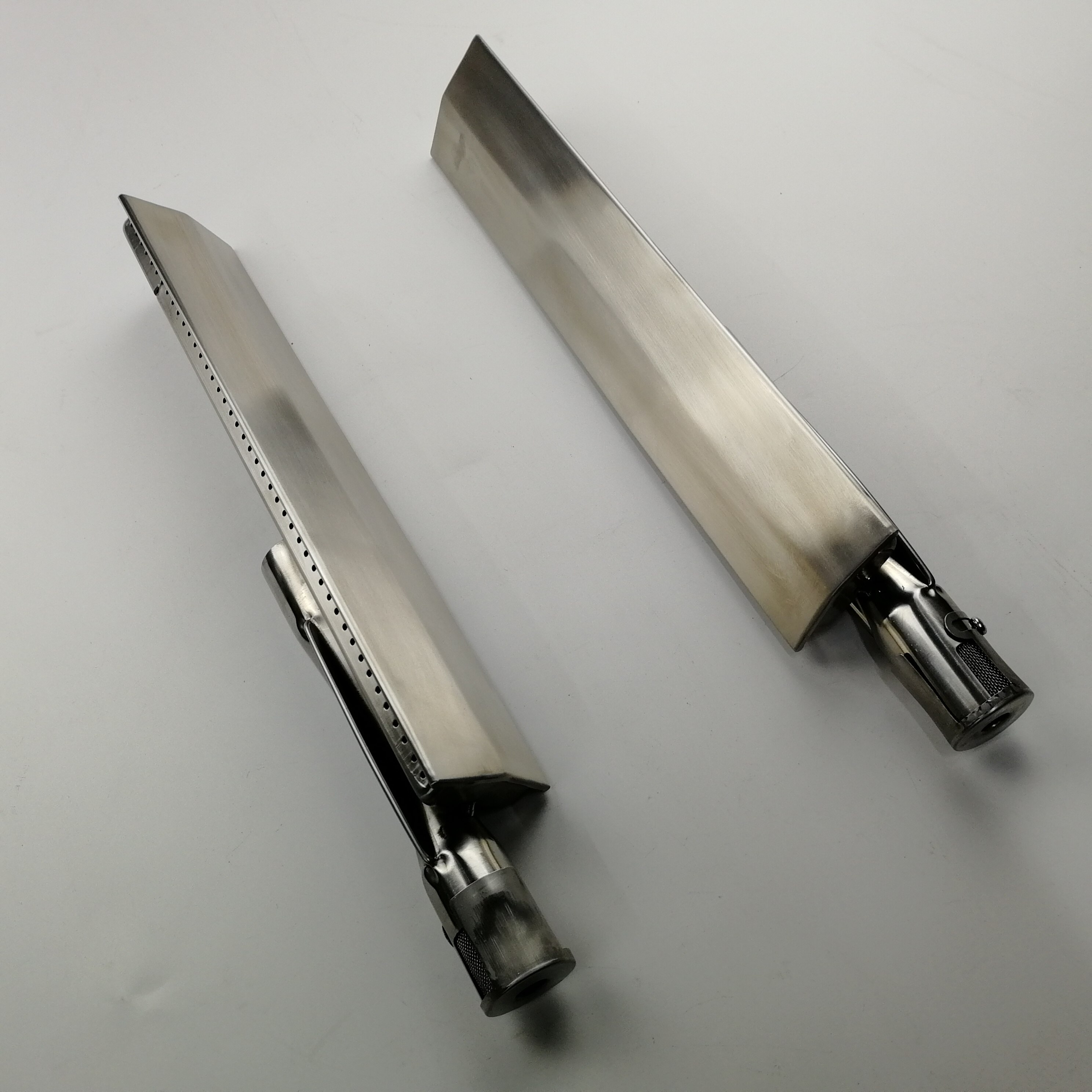 Cheap Stainless Steel 304 Universal BBQ Grill Burner 16 1/8" 410mm, Replacement for Cast Iron Burner