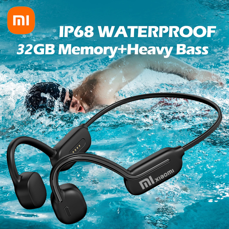 Xiaomi – écouteurs à Conduction osseuse IPX8, casque d'écoute ouvert sans fil, Bluetooth 5.3, pour natation, 32 go, MP3, pour sport