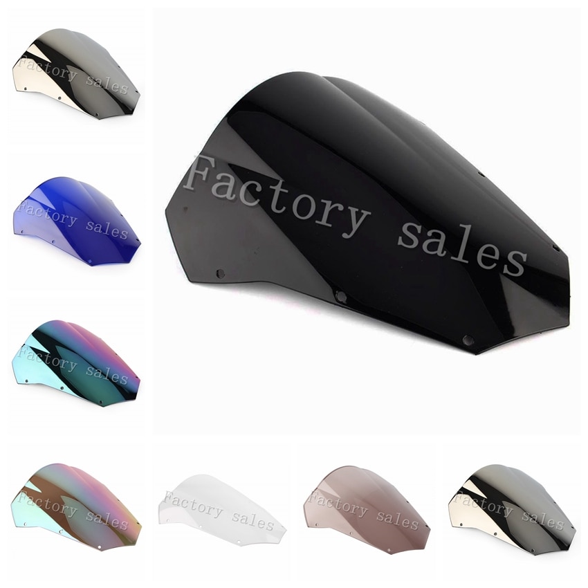 Para Yamaha fazer FZ6 Fazer S2 FZ6 tela de 2003 2004 2005 2006 2007 2008 Motocicleta FZ Windshield WindScreen 6 S 03 04 05 06 07 08