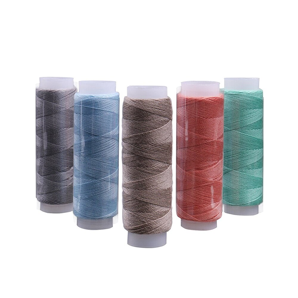39 Spools Sewing Thread Set Gold/Polyester Threads for Sewing Embroidery Machine Thread Box for Needlework Sewing Supplies