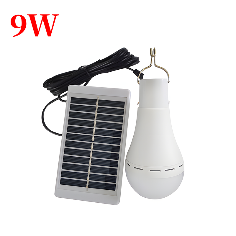Luz Solar colgante IP68 impermeable con carga USB, lámpara alimentada por luz Solar de emergencia, luces para tienda de campaña al aire libre, luz de emergencia: Luna Azul