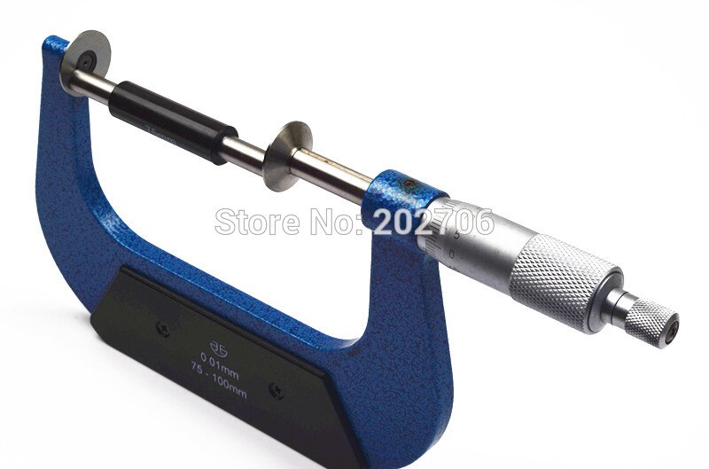 75-100mm Disk Type Micrometer Disk Micrometer