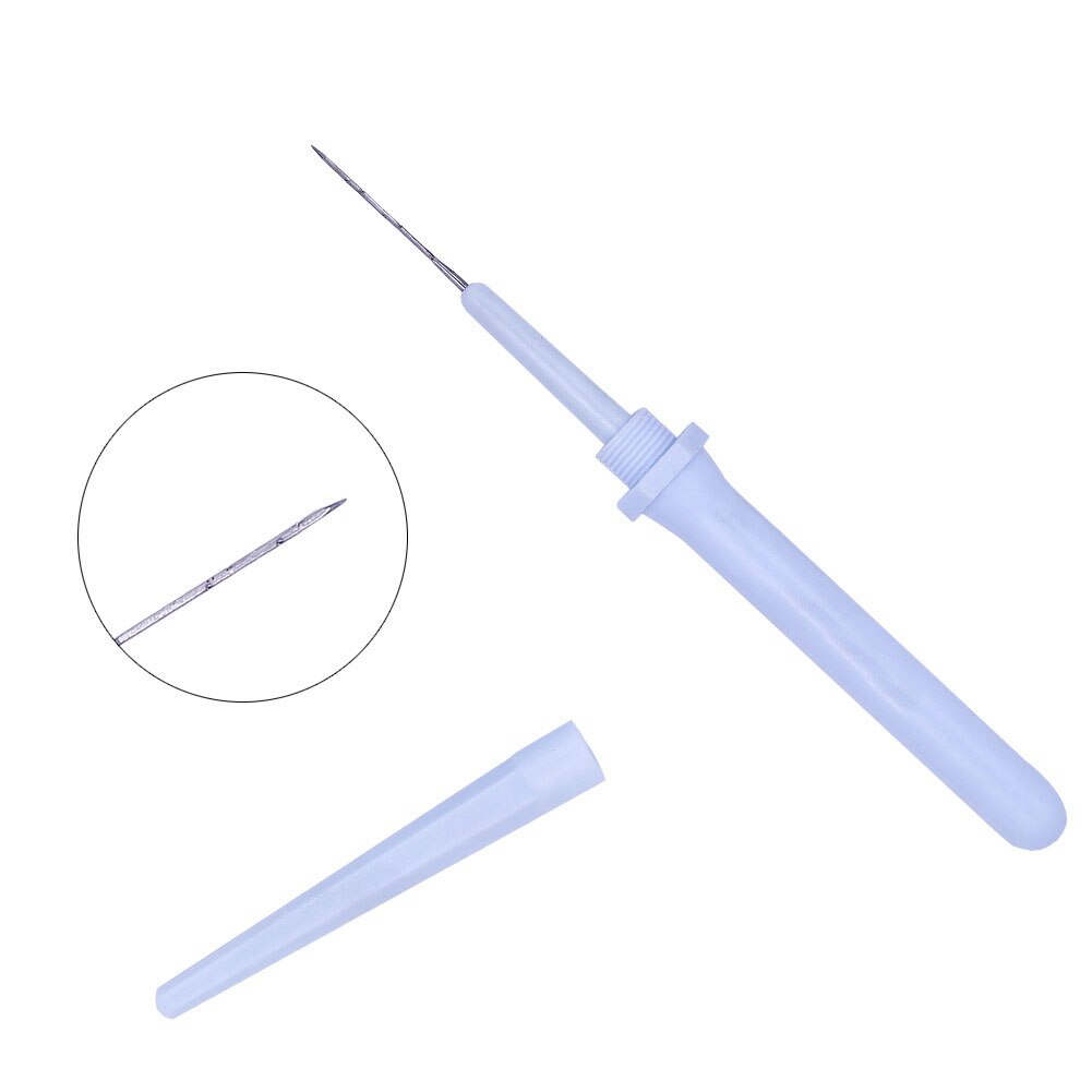 5 stk uldfilt nåle sæt med 5 udskiftelige nåle broderi håndværk syværktøj enkelt filt nåle pen sæt filt værktøj