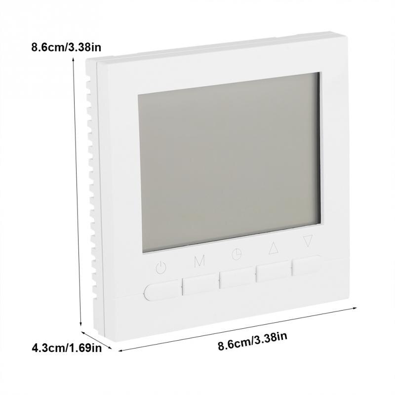 Thermostat Programmable WiFi Wireless Heating Thermostat Digital LCD Screen App Control (110V)
