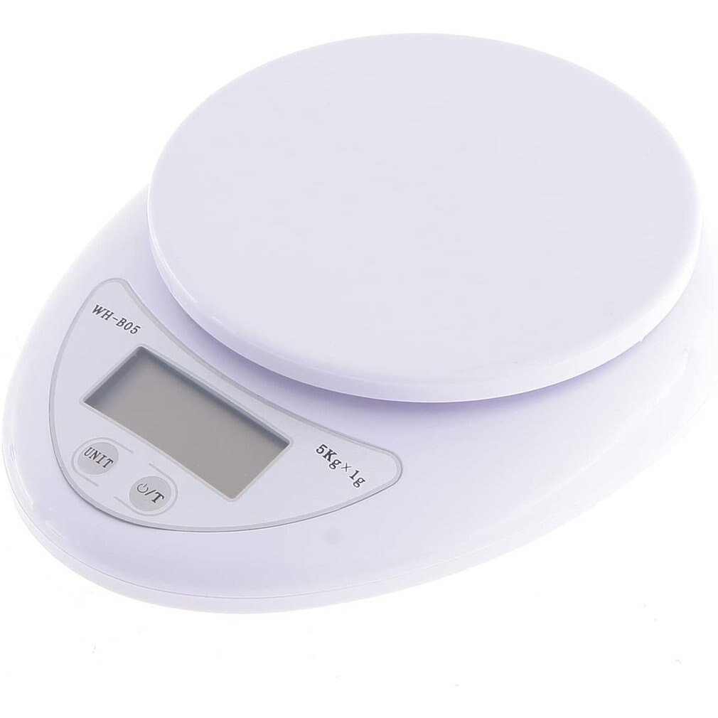 Wh -b05 kök skala lcd rostfritt kök matlagning mat elektronisk digital skala vikt hög precision guld skala: Engelska boxad