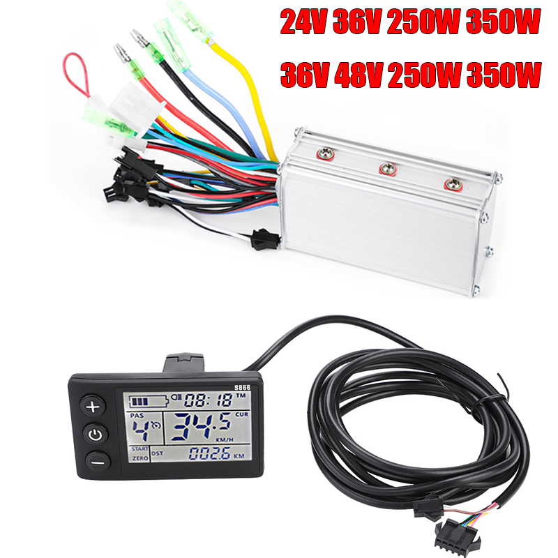 24V-48V Waterdicht Lcd-Scherm Elektrische Scooter Borstelloze Controller Kit Elektrische Borstelloze Controller Fietsaccessoires