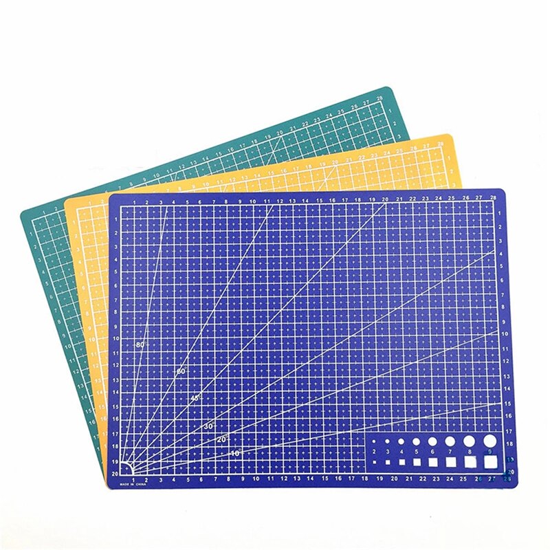 A3 A4 A5 Multifunctional Cutting Mat Workbench Patchwork Cut Pad Sewing Manual DIY Knife Engraving Cutting Board Durable