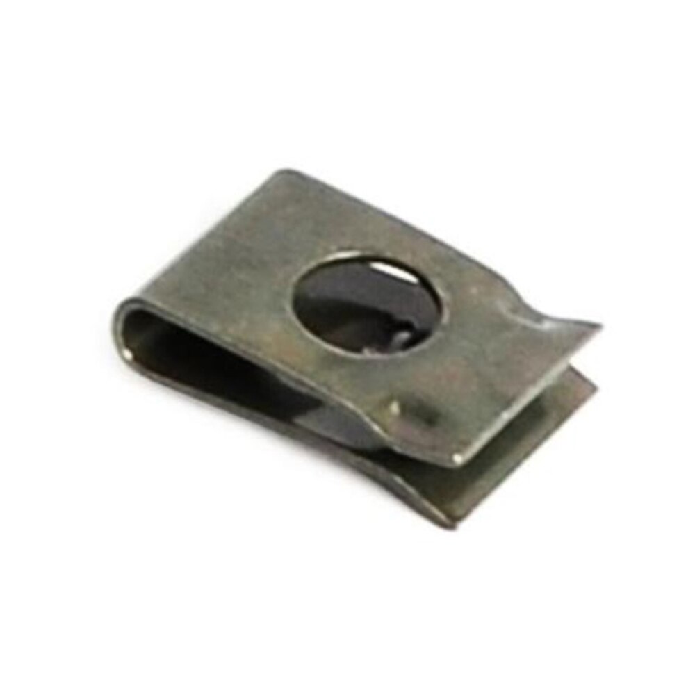 50pcs Metal Car Speed Fastener U-Nuts Self Tapping Screw Spire Clip Spring Plate,Made Of Material Car Replacement