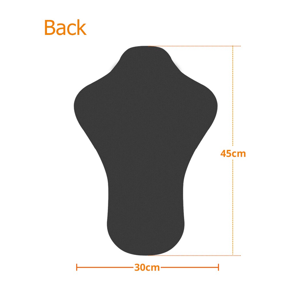 DUAHN Motorcycle Protective Gear Motocross CE Protector Knee Pad Motorbike Body Armor Motorcycle Biker Equipment: only back
