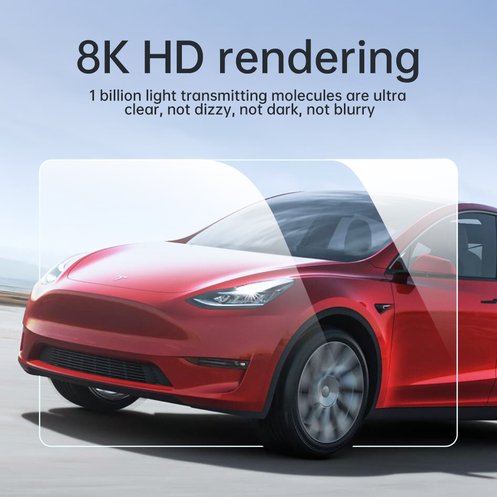YZ Displayschutzfolie aus gehärtetem Glas für Tesla Modell 3 Y X 2023 2022 , Center Kontrolle-Zubehör, Tesla HD-Folienschutz