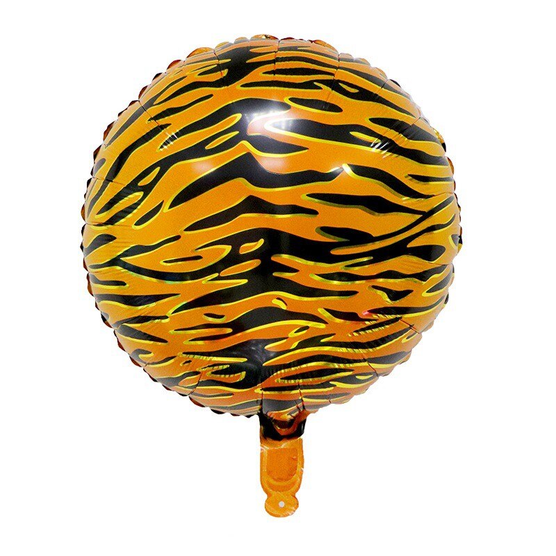 18 tommer 10 stk safari dyr ballon buket zoo dyr børn fødselsdagsfest vilde ballon jungle dyr folie ballon zebra ballon