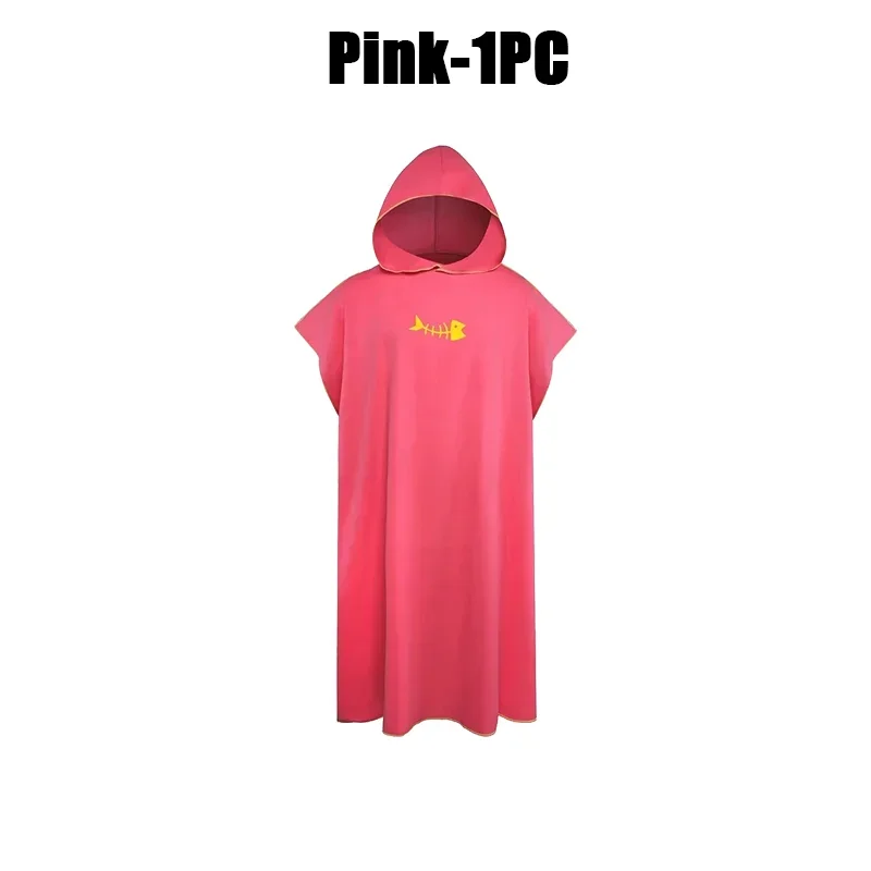 Microfiber handdoek met capuchon Heren Dames voor zwemmen Strand Reizen Sneldrogend Veranderend gewaad Cape Badhanddoek Badjas Surfponcho Sauna Spelen: Blauw