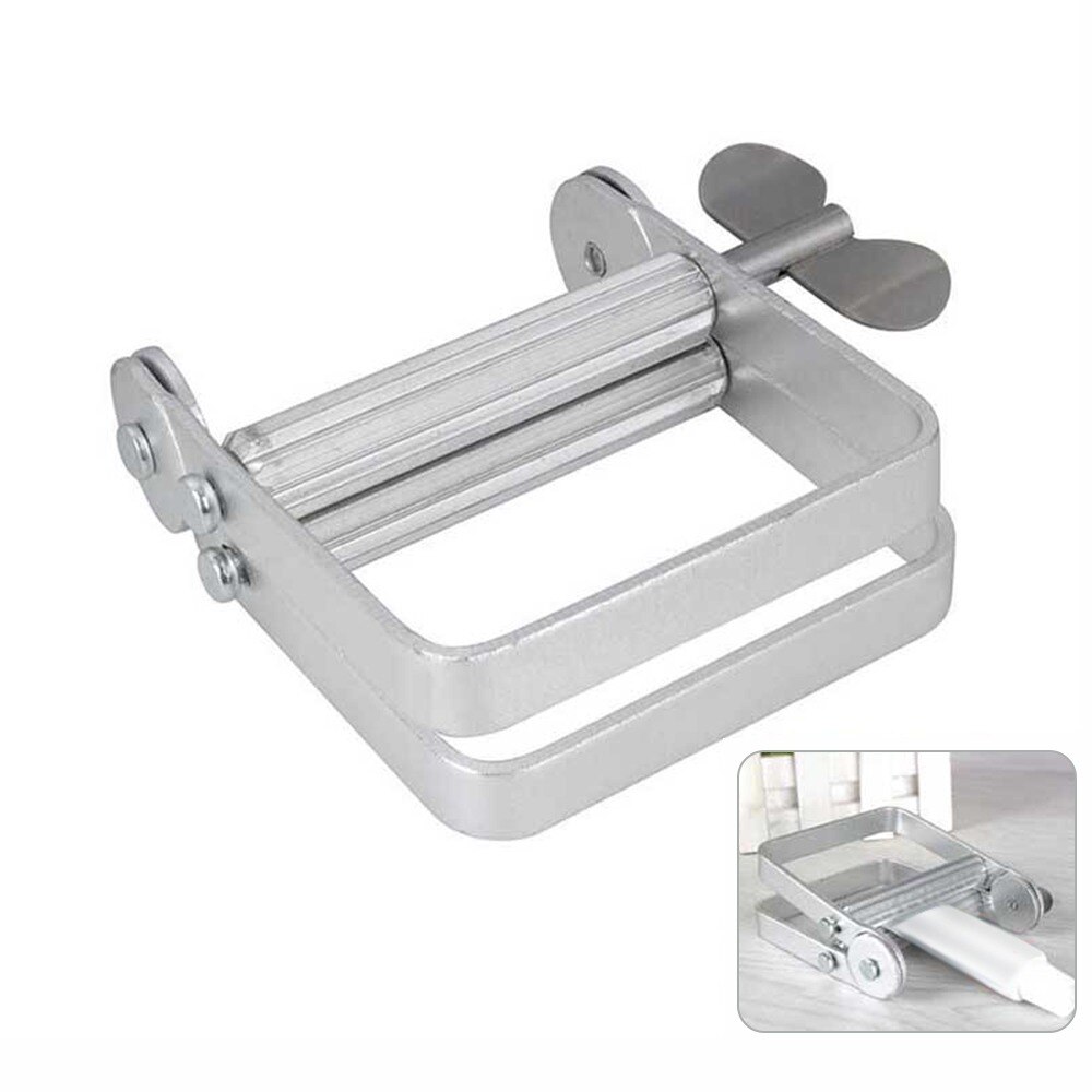 Bathroom Accessories Set Rolling Toothpaste Squeezer Tube Toothpaste Dispenser Toothbrush Holder Stainless Steel Dispenser: New Style