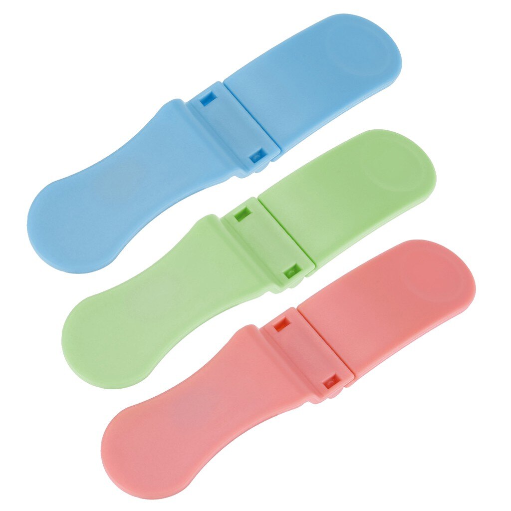 Foldable Toilet Seat Lifting Handle Lift Raise Lower Lid Handle Grip Cleaner 3Pc