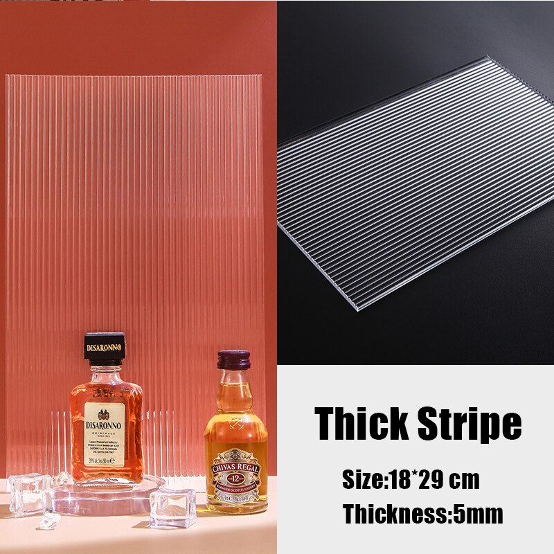 Water ripple shadow board background props acrylic photography thin transparent wave effect perfume cosmetics photography props: 05