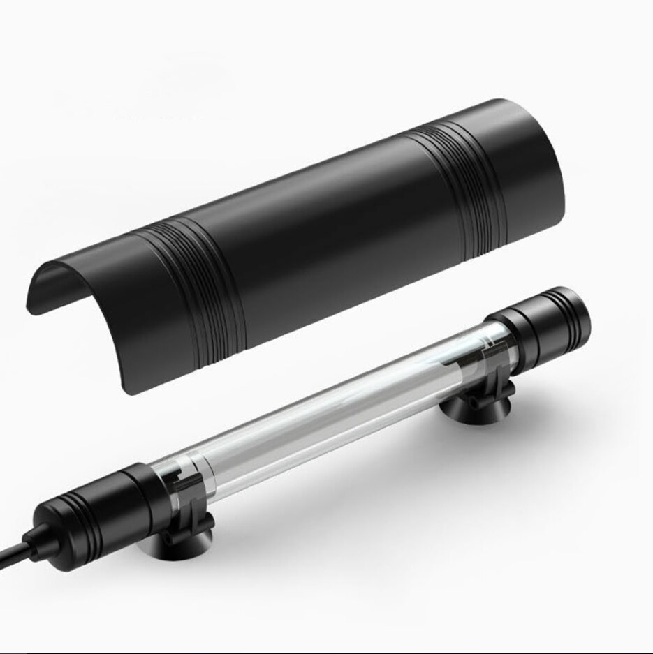 Fish Tank UV Disinfection Lamp Aquarium Sterilizer Germicidal Lighting withTiming Waterproof Bright Aquarium Sterilizer Lamp