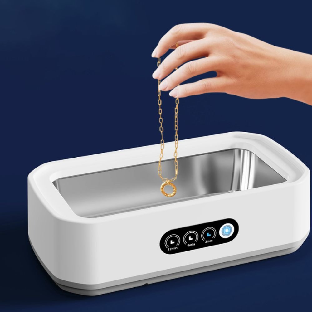 650 ml ultrasone lenzenvloeistofreinigingsmachine Hoge frequentie trillingen 3 versnellingen Ultrasone sieradenreiniger Geluidsarm Professioneel