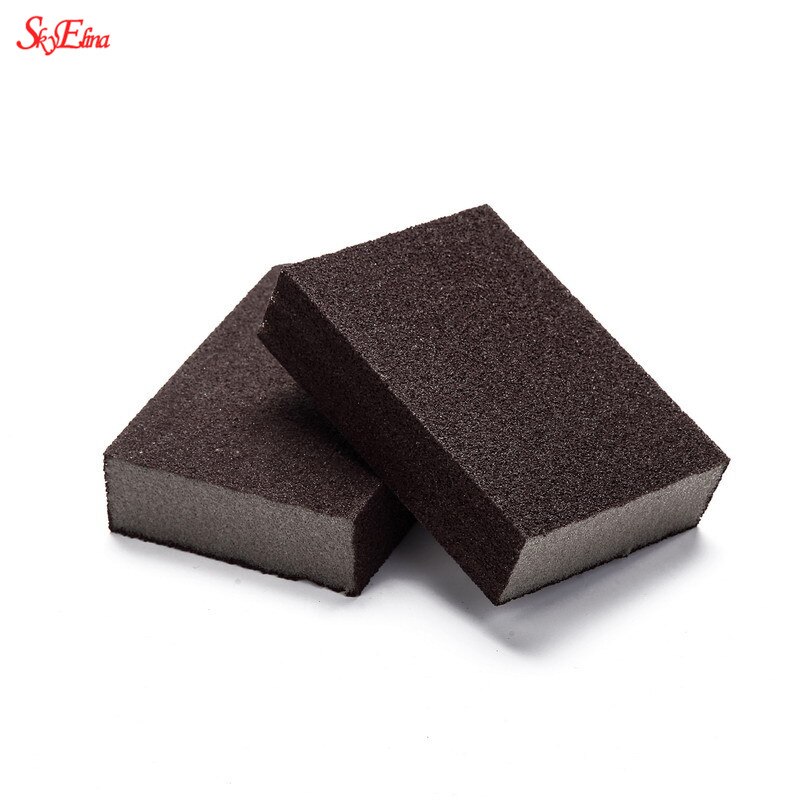 Éponge noire en mélamine, 100x70x25mm, 1/5 pièces, gomme magique, nettoyeur pour la cuisine, 7z