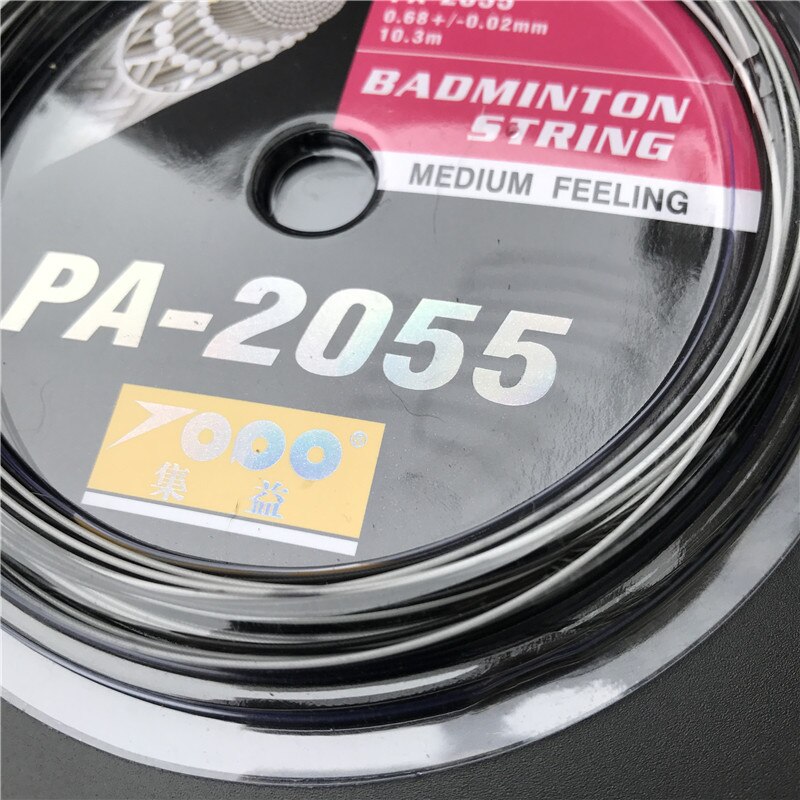1pc pa -2055 regnbue badmintonstrenge farverige badmintonstrenge, assorteret farve 22-27 lbs
