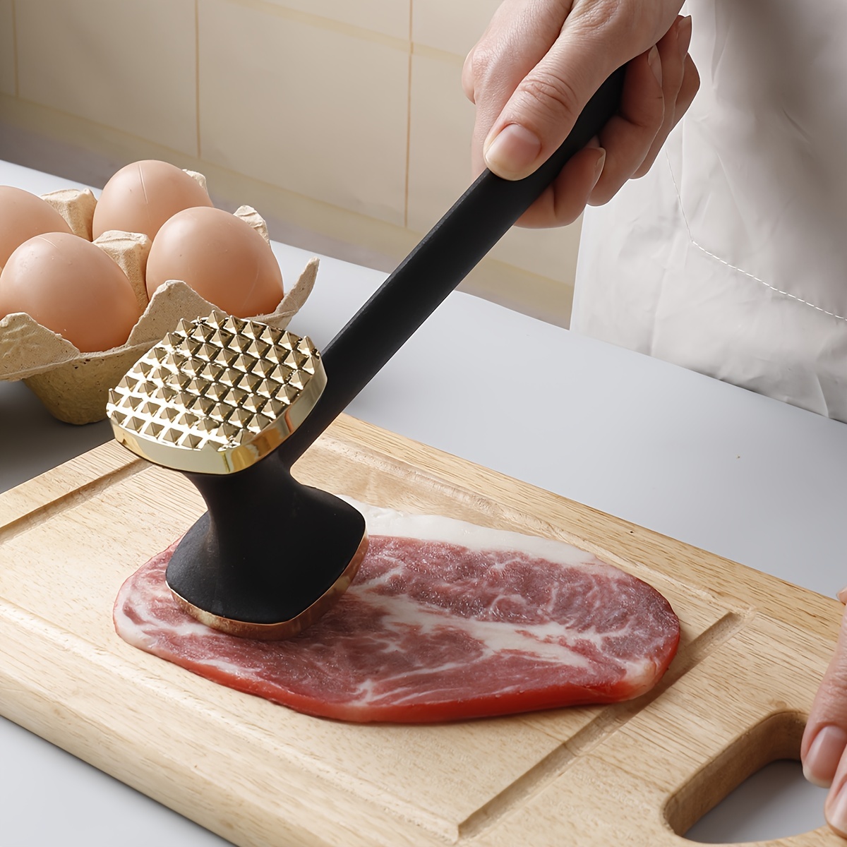 1 Stuk, Vleesvermalser, Vleeshamer Kookmachine Van Zinklegering, Keukengadgets, Keukenaccessoires