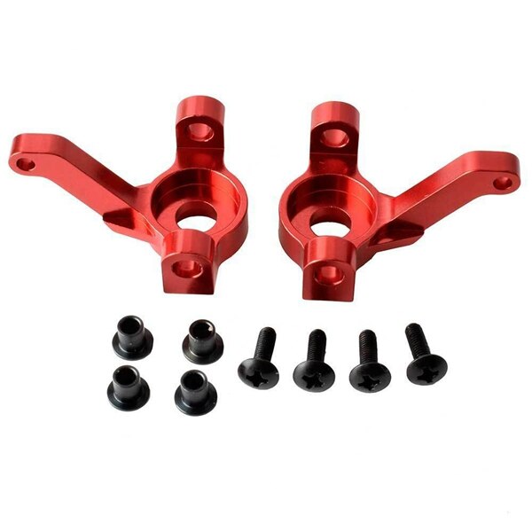 2Stck Für RGT 86100 Modell Auto Rad Hub Träger P860010 Aluminium Lenkung C Block Für 1:10 RC Autos Aktualisierung zubehör