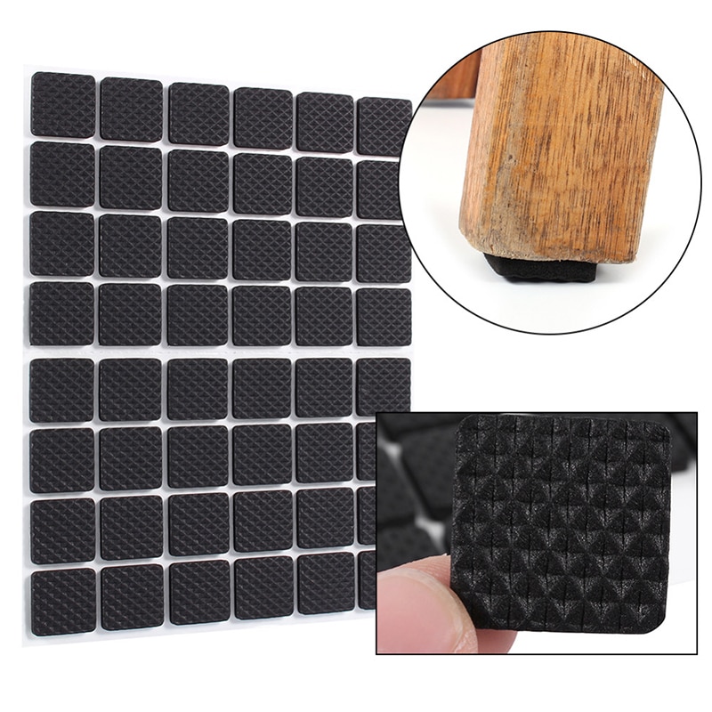 Lijm Rubber Anti-Slip Kras Diy Slip Meubels Voeten Floor Protector Pads Tafel Benen Stoelen Matten Meubels Accessoires
