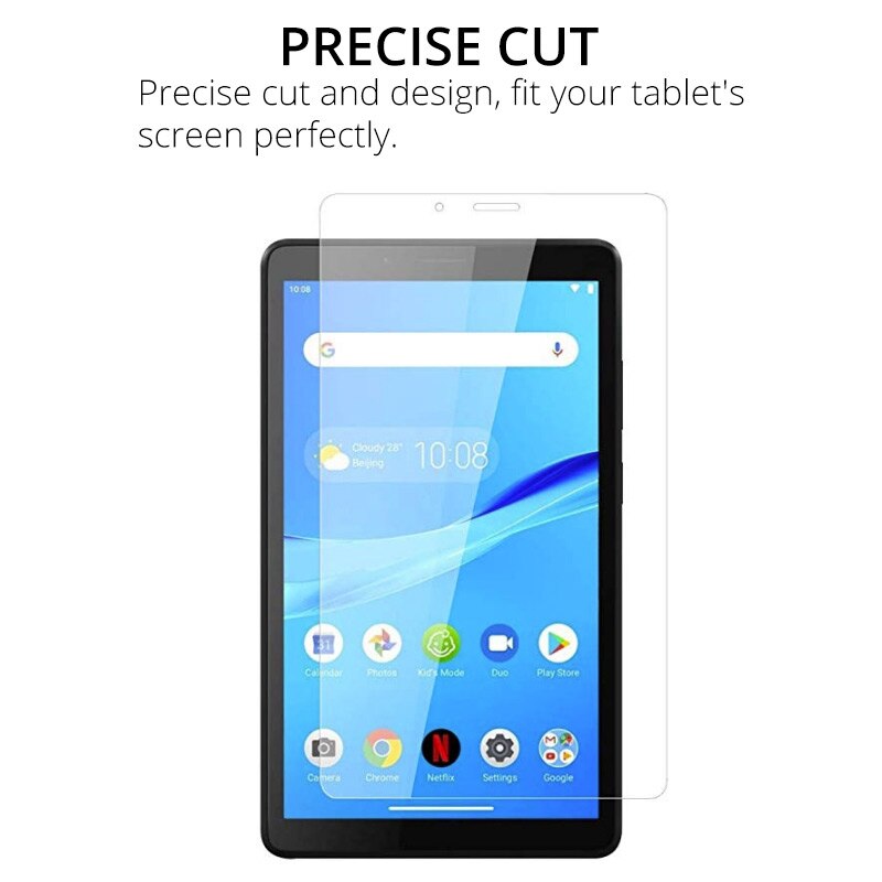 Hærdet glas til lenovo tab  m7 m8 m10 p10 skærmfilm til lenovo tab  e7 e8 e10 7.0 8.0 10.0 glasfilm