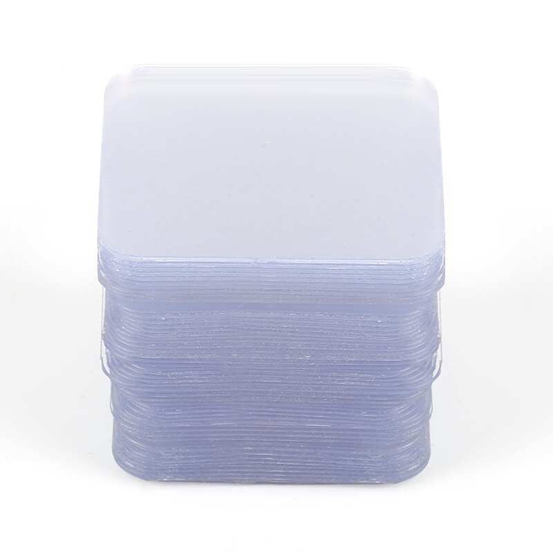 10 ~ 1Pc Solid Lijm Auto Houder Double Side Fotolijst Waterdichte Acryl Clear Traceless Sticker Muur Antislip Pad herbruikbare