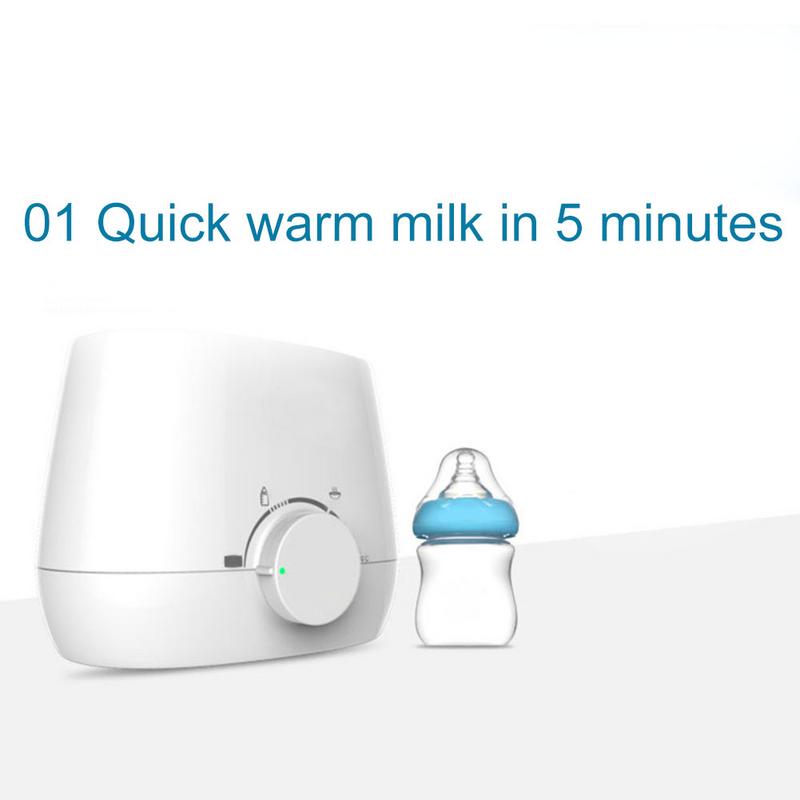 Bottle Steam Sterilizer Multipurpose Baby Bottle Warmer Smart Baby Bottle Disinfection Insulation