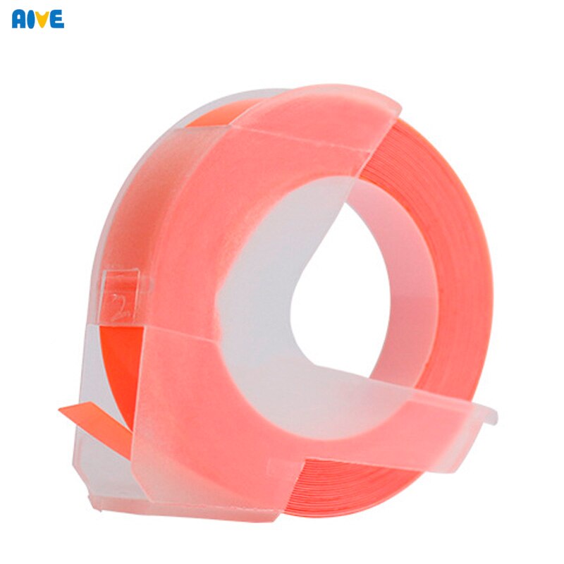 Embossing Label Tape - 6mm Width - 5 Pack - Compatible with DYMO 1540 1595 12965 - Plastic