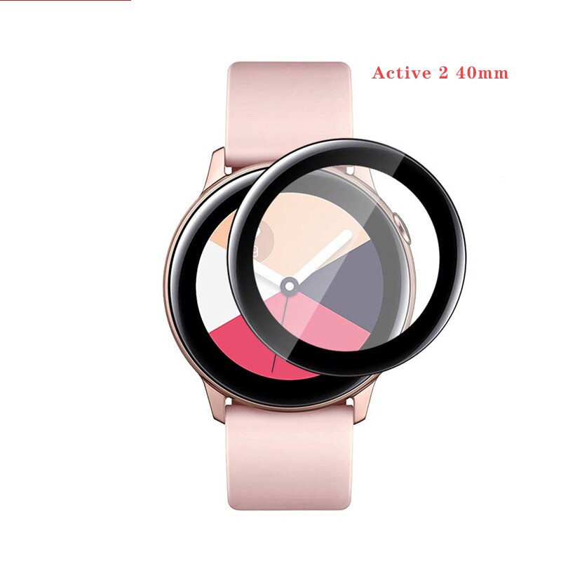 Herdet glass for huawei watch  gt2/2e 46mm/42mm polymer full beskyttelsesfilm huawei watch  gt 2 42/46 mm skjermbeskytter: 5 / 1 stk