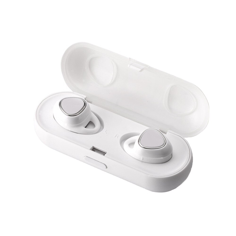 sport headphone Sport In-Ear Earbud Wireless Cord-Free Headphone for Samsung Gear iConX SM-R140 wireless earphones: White