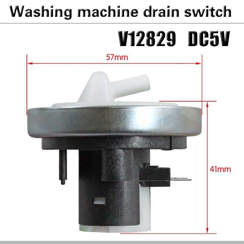 Automatische wasmachine V12829 elektronische waterniveau schakelaar sensor waterniveau schakelaar water niveau inductie controller