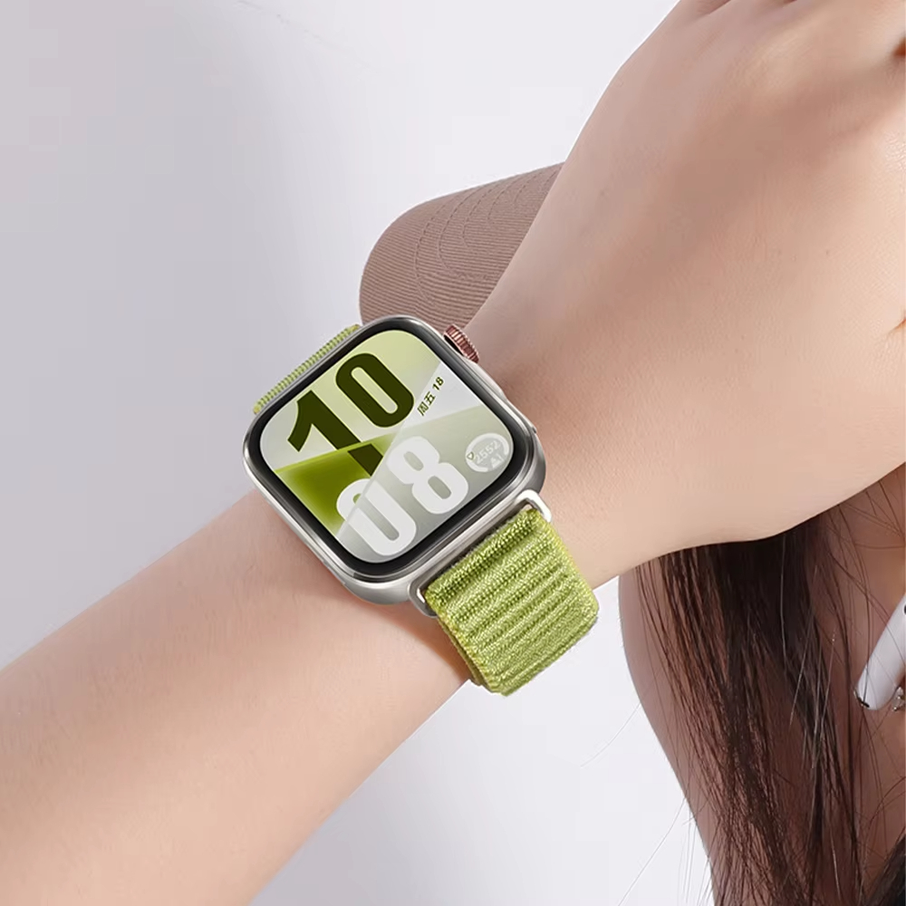 Officiel nylonrem til huawei watch fit 4 3 flettet behagelig åndbar rem til huawei watch fit 4/4 pro tilbehør