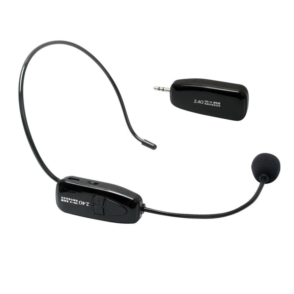 1 Set Portable Useful 2.4G Wireless Microphone Speech Headset Radio For Loudspeaker Teaching Guide Mic Easy to Use