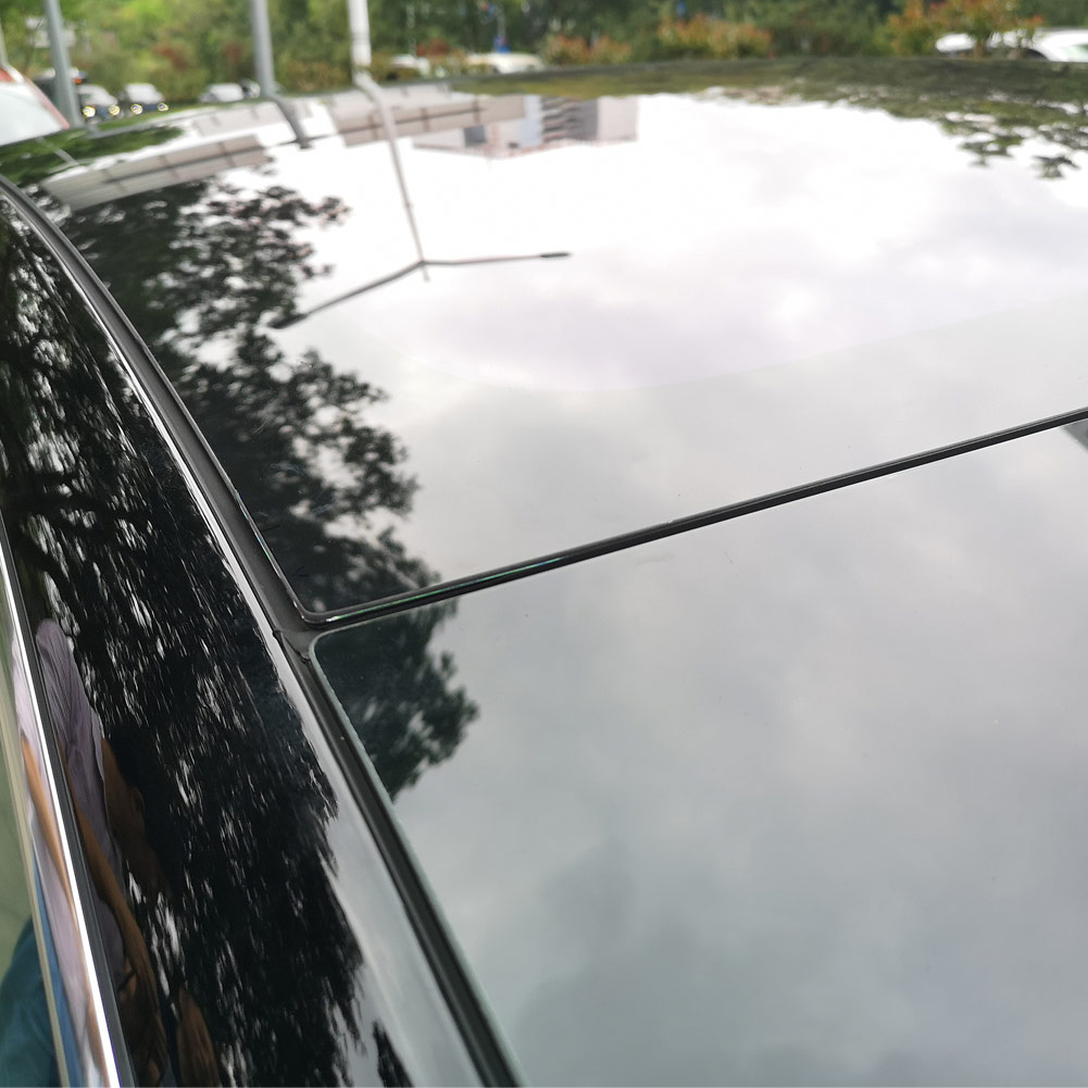 Til tesla model 3 bil forrude tag vindskærm støjdæmpende tætningssæt vejrbestandig, reflekterende forseglede strimler 2.8m