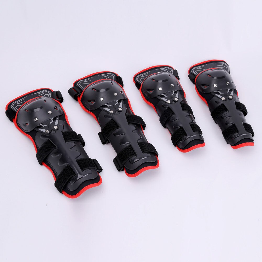 Motocross off-road knæbeskytter panser til voksne pe hård skal anti impact knæbeskytter ridning skiløb skøjteløb knæ panser