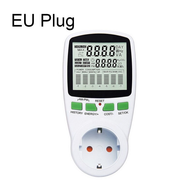 Ekran LCD cyfrowy watomierz o wysokiej precyzji miernik mocy RC watomierz bilans napięcie bateria ładowarka z balanserem narzędzia: EU wtyczka