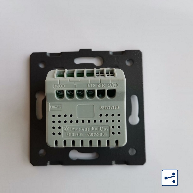 Livolo Basis Van Touch Screen 2 Manieren Kruis Schakelaar, Diy Acessories Buuton, Zonder Paneel, Voor Vervanging, diy Producten Radomly VL-C701S