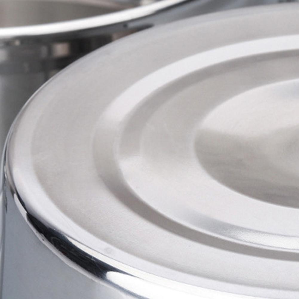 Stainless Steel Bar ice bucket Ice Bucket Thick Ice Holder Container for Bar Party Champagne Wine Barrel Silver