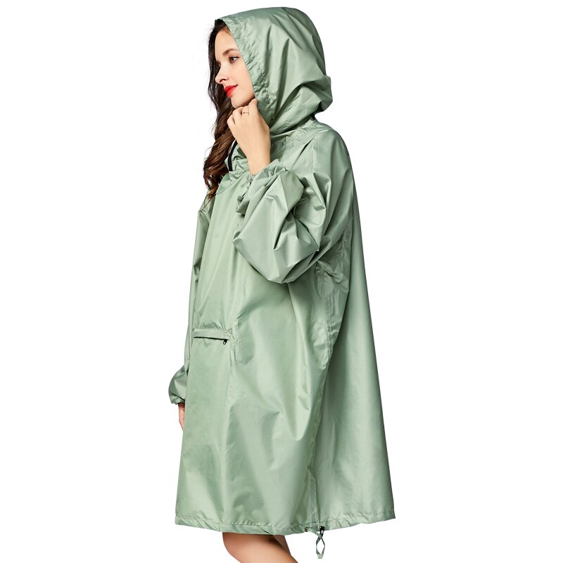 Waterdicht Scooter Regenjas Poncho Jacket Hood Herbruikbare Vrouwen Regenjas Mannen Motorfiets Yagmurluk Erkek Regenkleding Regenkleding AD50RC: style1