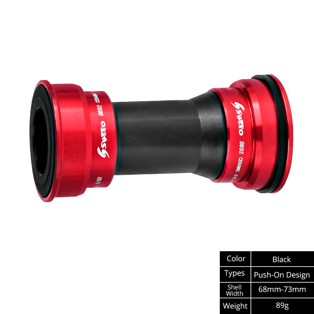SWTXO Bike Headset Cup and Bottom Bracket Press Installation Tool Bicycle Headset Press-in Tool Bearing Installer Repair Tools: SWTXO BB92 RD
