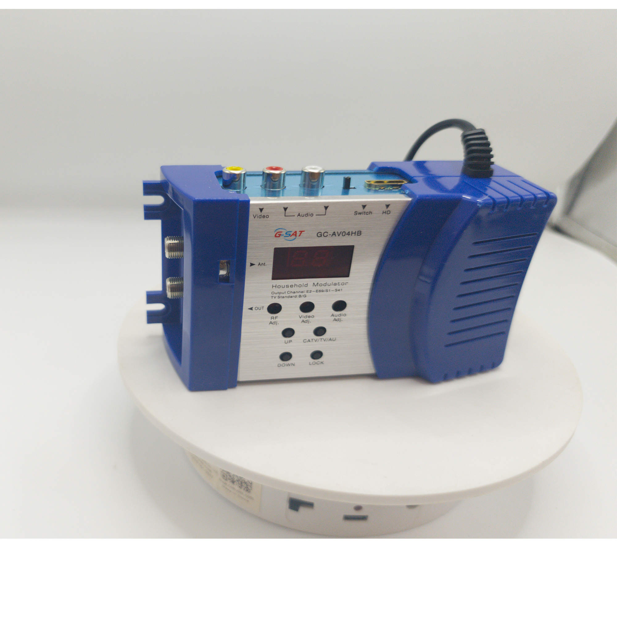 1 Channel HD Av To Analog Modulator Tv Catv Hotel Cable HDMI to RF CVBS av to RF PAL NTSC secam Adjustable frequency